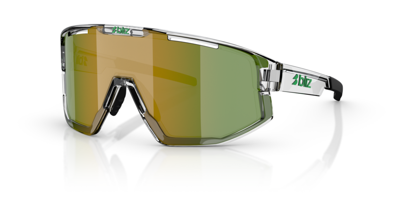Bliz Fusion small - Transparent white, Green