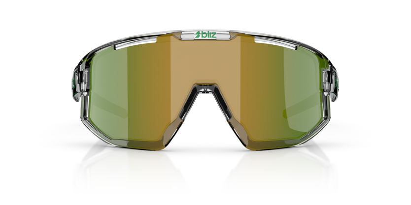 Bliz Fusion small - Transparent white, Green