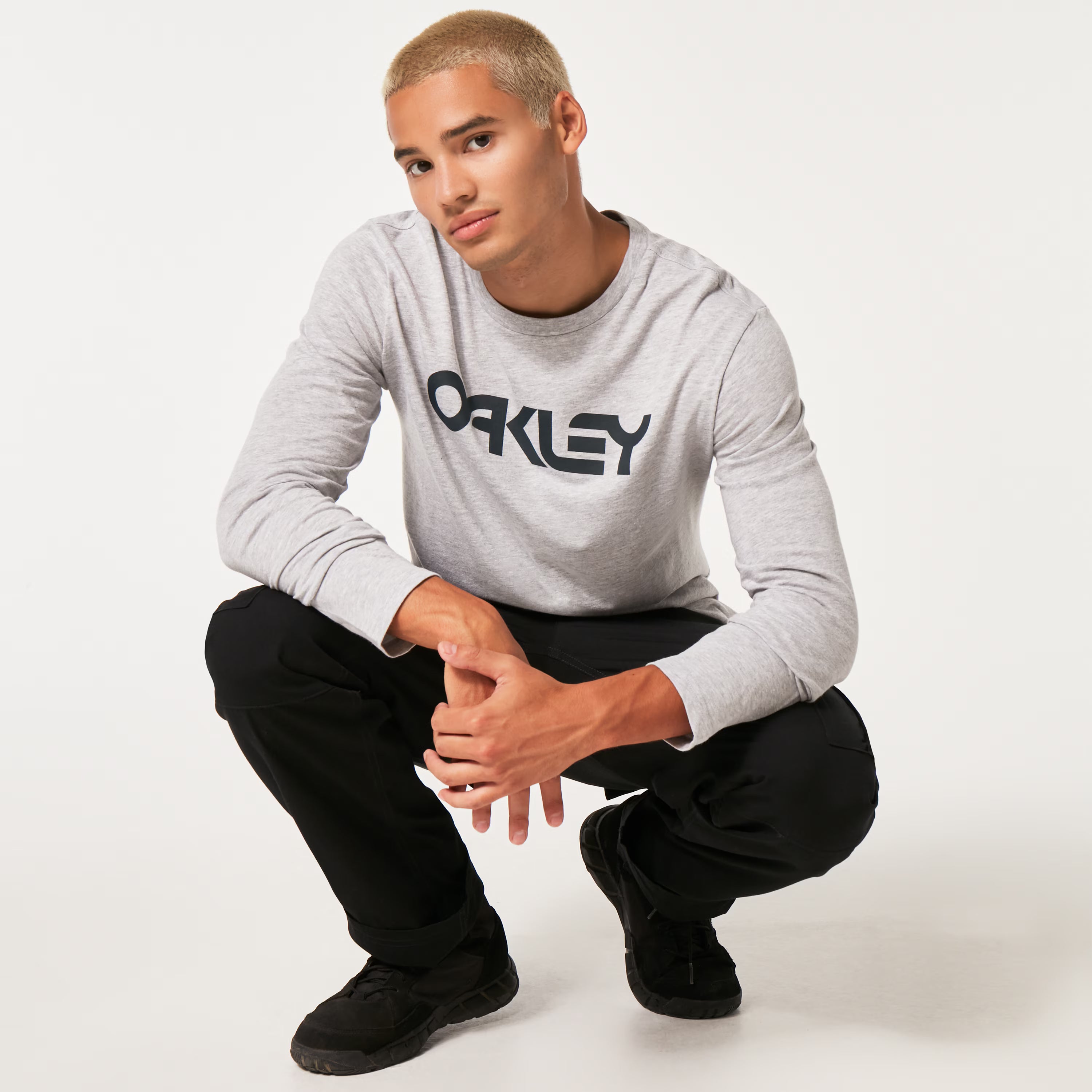 Oakley Mark II L/S Tee 2.0 - Granite Heather