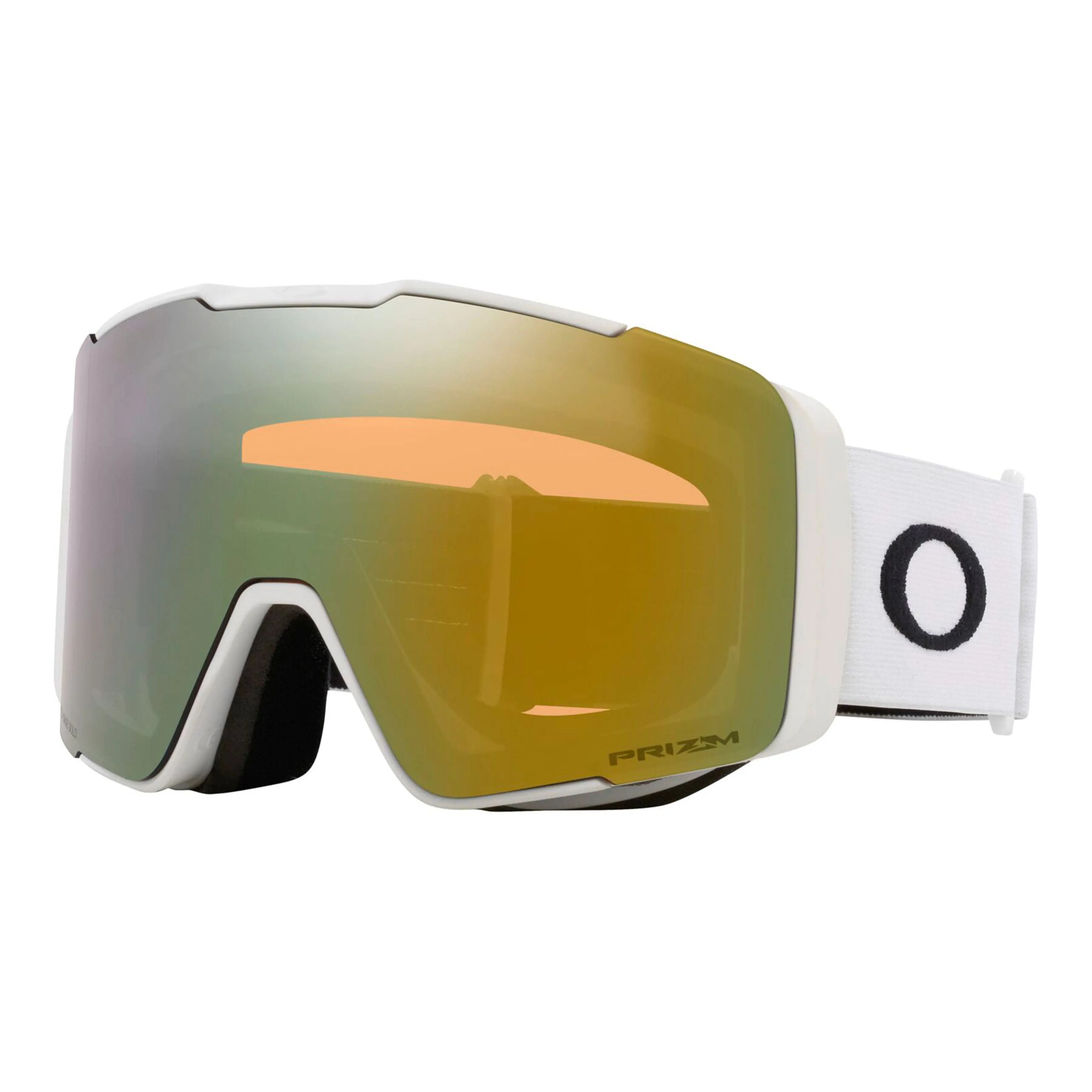 Oakley Line Miner Pro L Matte White, Sage gold iridium