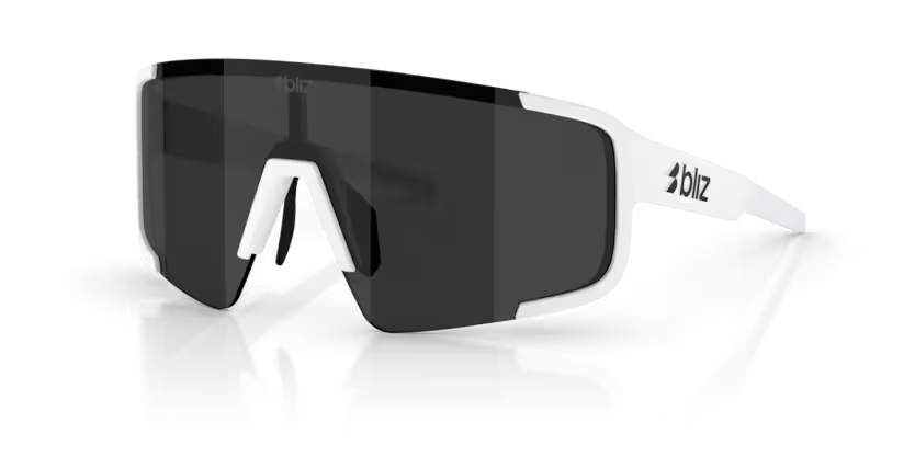 Bliz P003 - Matte white, Smoke