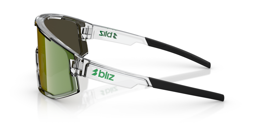 Bliz Fusion small - Transparent white, Green