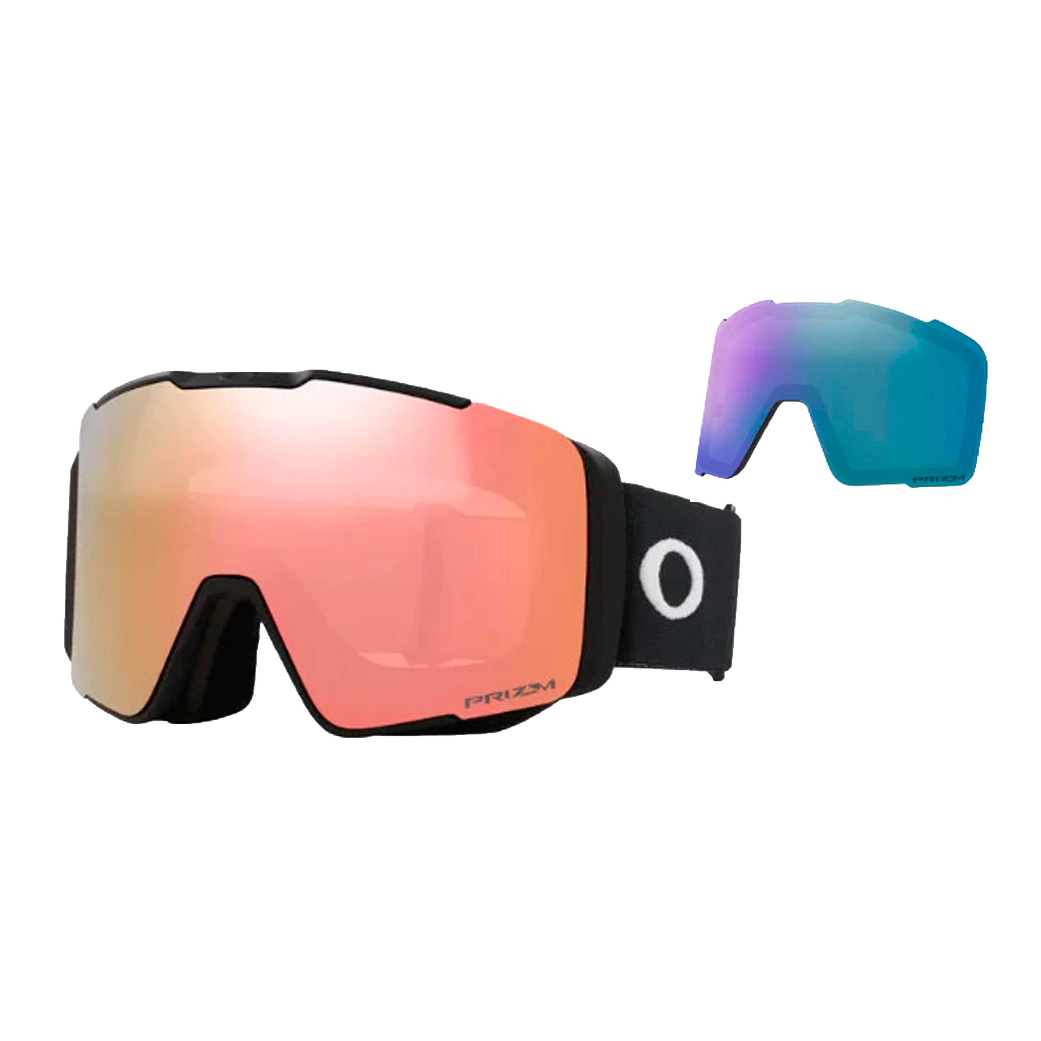 Oakley Line Miner Pro - Mat sort, Prizm rose gold iridium
